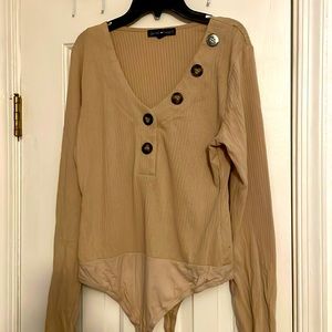 Tan bodysuit